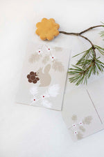 Kanelimamma - kotimainen ja kaunis joulukortti, myös yrityksen omalla tervehdyksellä