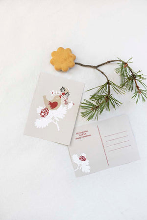 
                  
                    Kanelimamma - kotimainen ja kaunis joulukortti, myös yrityksen omalla tervehdyksellä
                  
                